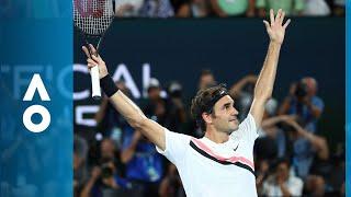 Roger Federer v Marin Čilić match highlights (F) | Australian Open 2018