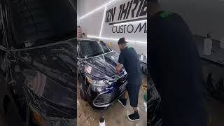 Transform Your Car with a Sleek Hood Wrap!  #CarUpgrades #VinylWraps #AutoStyling...