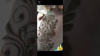 #simple mehendi design /henna by Rozi/very simple design tutorial