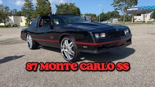 CRUISING IN MY DADS 87 MONTE CARLO SS | @87SSBOI |