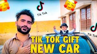 Mujhey TikTok may luxury car gift Kya gaya ️ #babache #cargift #tiktokstar