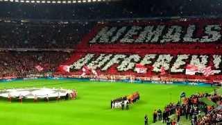 21.04.2015 - FC Bayern München vs FC Porto LIVE Video 2/5 Super Choreo Club Nr.12 Südkurve