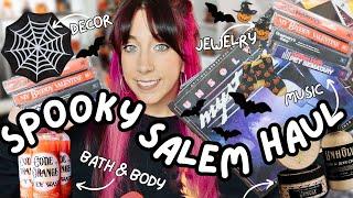 Spooky Salem Shopping Haul + Horror Con Finds