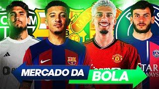 SANCHO OFERECIDO ao BARÇA l SALÁRIO DOBRADO pro ARAÚJO no UNITED l LYANCO no GALO l KVARATSKHELIA e+