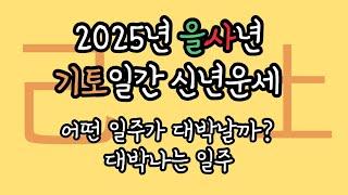 2025년 을사년 [기토일간] 신년운세 대박나는 기토일주 "편관"으로 무서워보이지만 그렇지 않아요! 꼭보기 꿀팁 대방출️