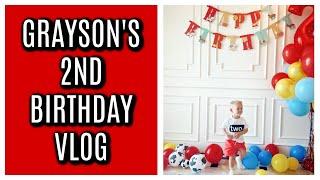 GRAYSON'S 2ND BIRTHDAY VLOG | Tara Hendereson