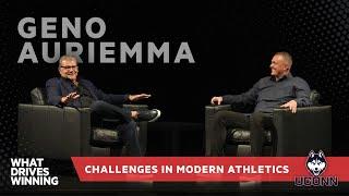 Challenges In Modern Athletics | Geno Auriemma & Brett Ledbetter