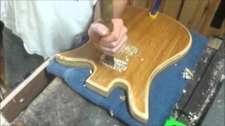 Plywood Electric Guitar- Construction