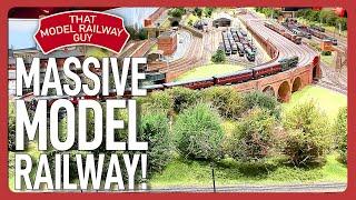 This MASSIVE Model Railway Has Trains Everywhere! - James Street - Amazing N Gauge Exhibition Layout