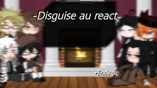 Disguise au react || Bsd au || Bsd || Disguise au || Dazai ||