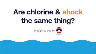 Pool shock vs. chlorine | What’s the difference?