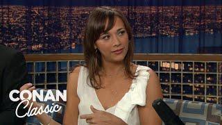 Rashida Jones Is A "Geeky" Conan Fan | Late Night with Conan O’Brien