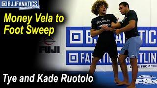 Money Vela to Foot Sweep by Tye and Kade Ruotolo