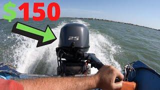 I Got A Crazy Deal On A Yamaha 25hp Outboard