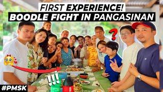 KOREAN FAMILY ENJOYING "BOODLE FIGHT"  FOR THE FIRST TIME! | OUR LAST DAY IN PANGASINAN | #pmsk
