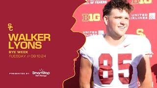 USC TE Walker Lyons | Tuesday of Bye Week