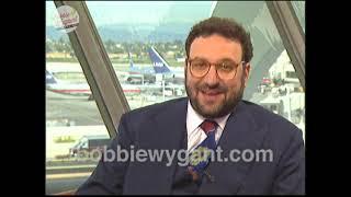 Joel Silver and Stuart Baird "Executive Decision" 3/96 - Bobbie Wygant Archive