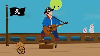 Jolly Roger - A pirates adventure across the Seven Seas (2D cartoon animation short)