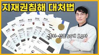상표권 지식재산권 내용증명 대처방법