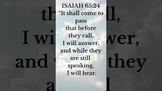 God Has Heard Your Prayer...