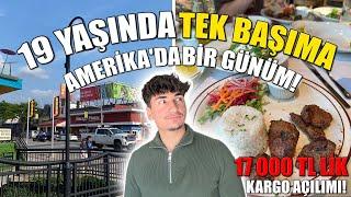 Amerika'da Bir Günüm! Amerika Günlük Vlog ve Çin'den Toplu Paket Açılışı, Amerika Market Fiyatları!