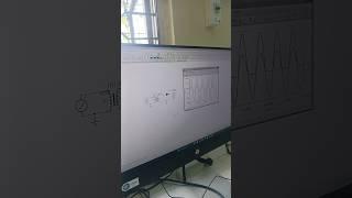 halfwave rectifier !  simulation of halfwave rectifier @mrelectronic07