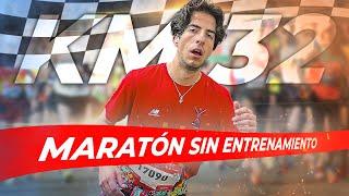 CORRÍ un MARATÓN sin HABER ENTRENADO