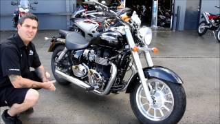 Trooper Lu's Motorcycles Triumph America review