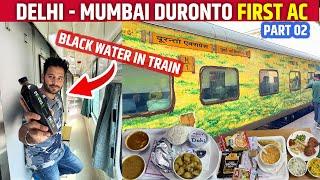 Trying Black water in train || Duronto first ac journey IRCTC Food review