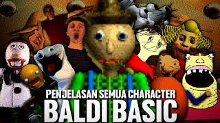 Penjelasan Semua Character Dalam Game Baldi's Basic! (REMASTERED + PLUS)