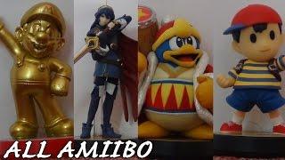 Nintendo Amiibo - All 42 Amiibos (Complete Collection!)