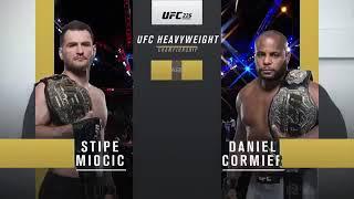 UFC 241 Free Fight: Daniel Cormier vs Stipe Miocic 1