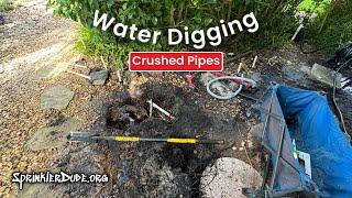 Water Digging | Friday Pipe in Roots Repair