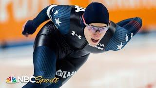 Jordan Stolz just keeps winning, destroys another World Cup field | NBC Sports