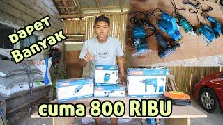 Borong Alat Tukang Murah | Orion Jigsaw trimer bor grinda | unboxing