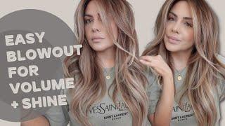 Easy Salon Blowout For Long LASTING Volume  | ELLEBANGS