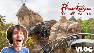 Visiting Europe’s BEST Theme Park?! Phantasialand - Brühl, Germany | VLOG [8/8/24]