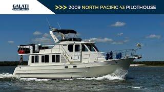 2009 North Pacific 43' Pilothouse Yacht For Sale "Wings"