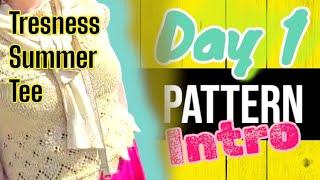 DAY 1 | Intro to week of pattern prep for Test Knitter Call