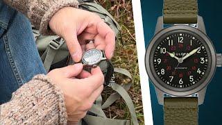 Bulova’s Nearly PERFECT Field Watch: Heritage HACK