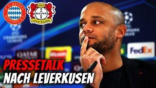 LIVE  Pressetalk nach FC Bayern 3- 0 Bayer Leverkusen | Champions League