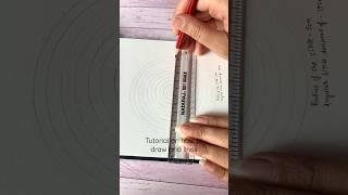 Learn to Draw Mandala Grid lines 