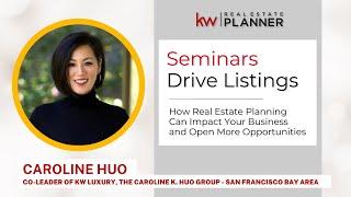 SEMINARS DRIVE LISTINGS - How Real Estate Planning Opens More Opportunities | KW Real Estate Planner