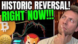 HISTORIC CRYPTO REVERSAL IS HAPPENING!!! RIGHT NOW!