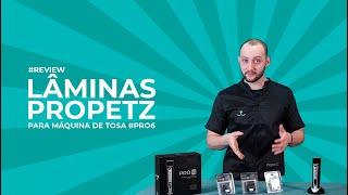 Lâminas para Máquina de Tosa PRO6 "Review"