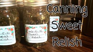 Sweet Pickle Relish Canning Recipe