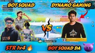 BotSquad vs Dynamo Gaming  STR 1v4  #madan #madanop #bgmi #dynamogaming