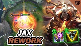 HUGE JAX REWORK MAKES HIM A TANK  Jax Wild Rift Gameplay