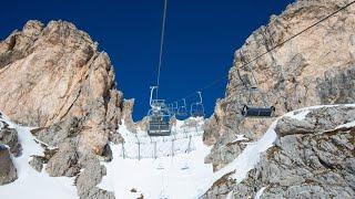 Skiing in Dolomites // Italy, Canazei