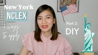 Cheapest Way to apply for NCLEX - NYSED  | Part 2: DIY